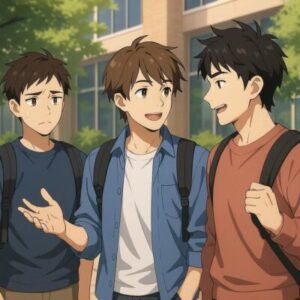 3人で話す状況で自分だけ目が合わないのはなぜか