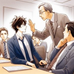 相手が上司だった場合の対応