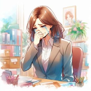 職場で泣く30代の実情