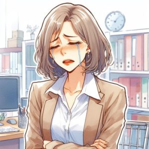 思い通りにならないと泣く人に職場ができる支援