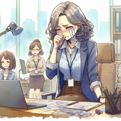 職場で泣くおばさんの心理と周囲の適切な接し方