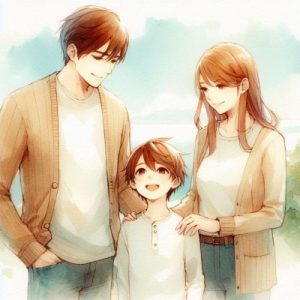 愛されて育った子の顔つきとは