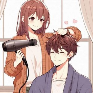 髪の毛を乾かしてくれる彼女に対する男性心理の裏側