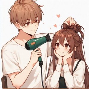 男が女の髪を乾かすときに感じる距離感と特別意識