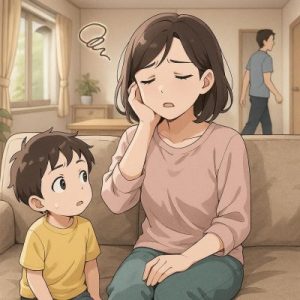 旦那といるとイライラして子供に申し訳ないときの切り替え方