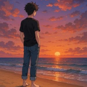 一人で海に行く男との違いに見える価値観の差