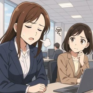 まずは職場でため息が多い人の心理状態を知る